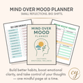 Mind Over Mood Planner – 41-Page CBT-Based Mental Wellness Workbook (Printable PDF)