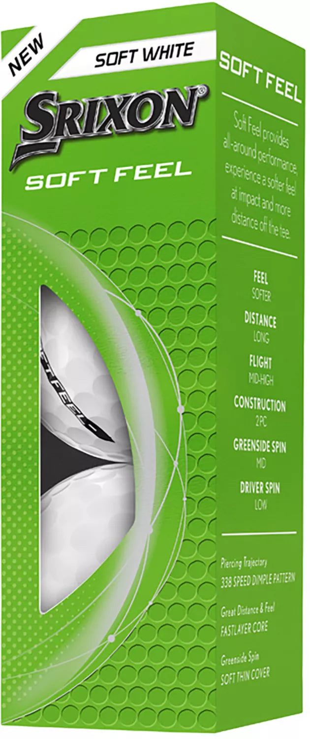 Balles de golf Soft Feel Srixon 2025