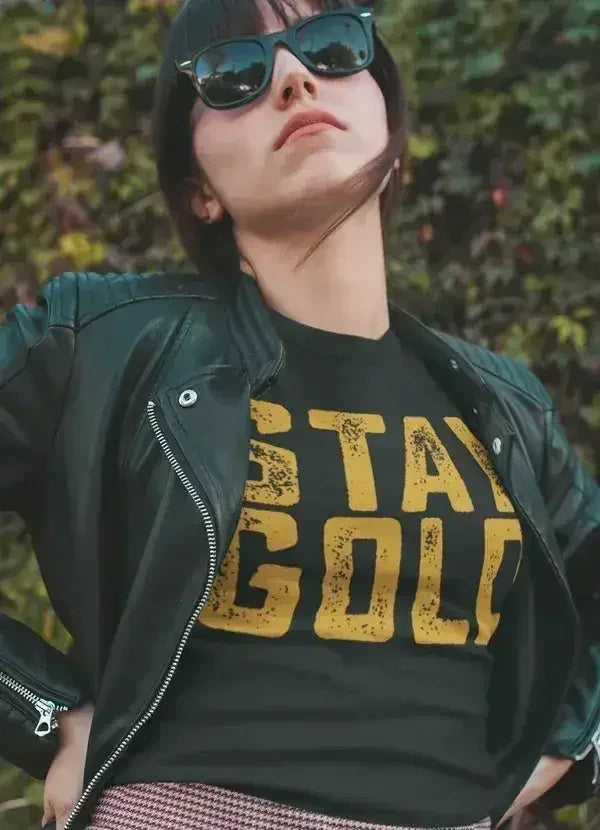 T-shirt femme "Stay Gold"