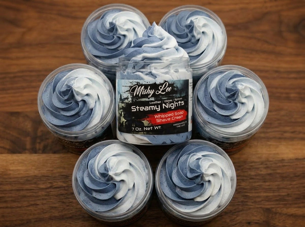 Crème de Savon Fouettée et de Rasage pour Hommes Steamy Nights