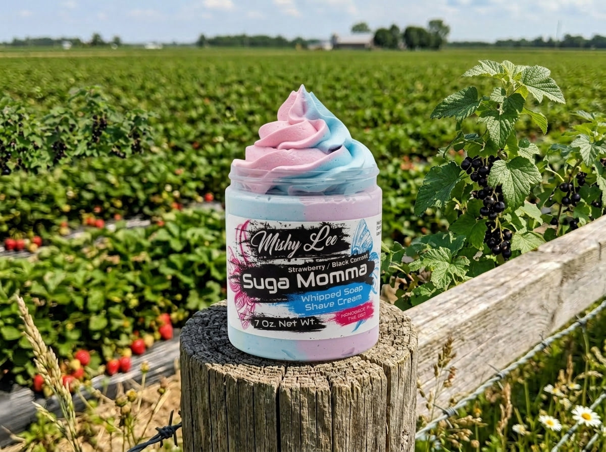 Crème de rasage et savon fouettés Suga Momma