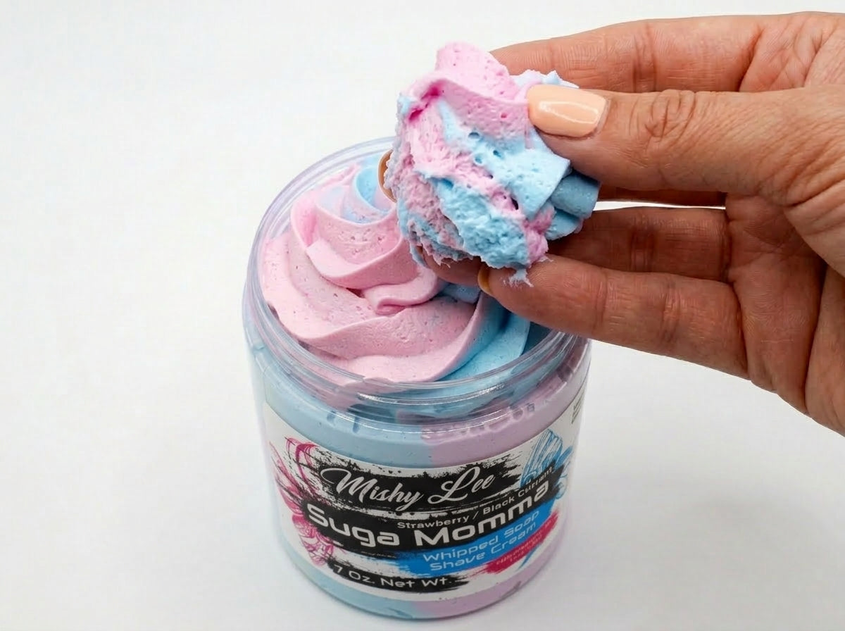 Crème de rasage et savon fouettés Suga Momma