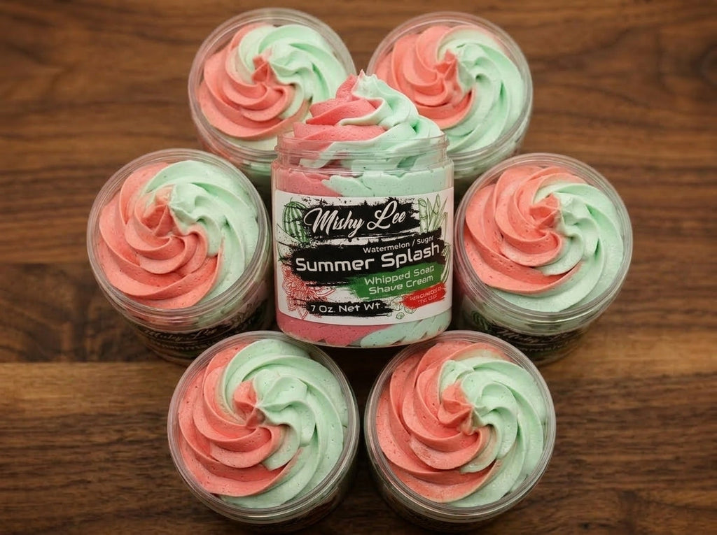 Crème Fouettée Lavante et Rasante Summer Splash
