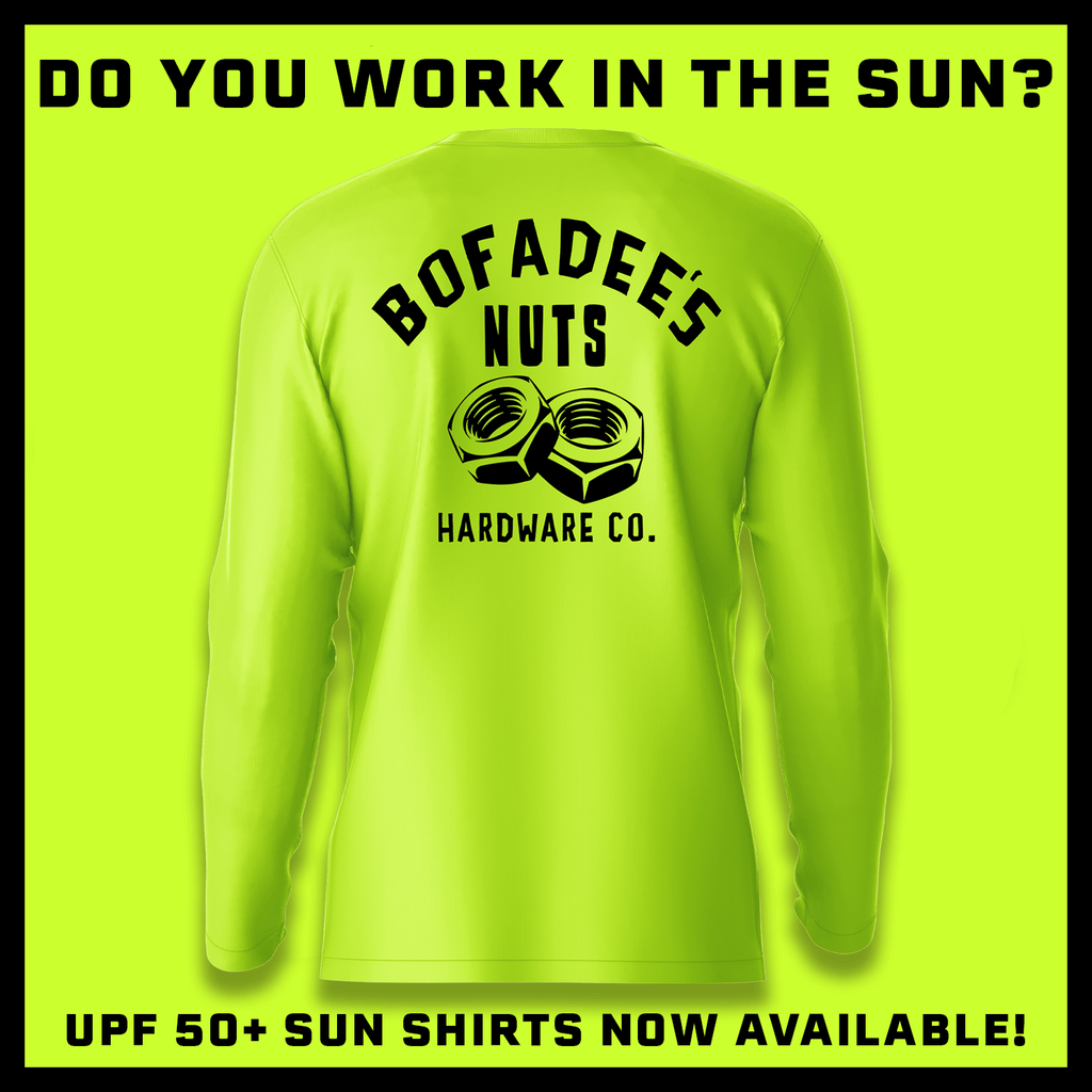 Bofadee's - T-shirt anti-UV à manches longues haute visibilité UPF 50