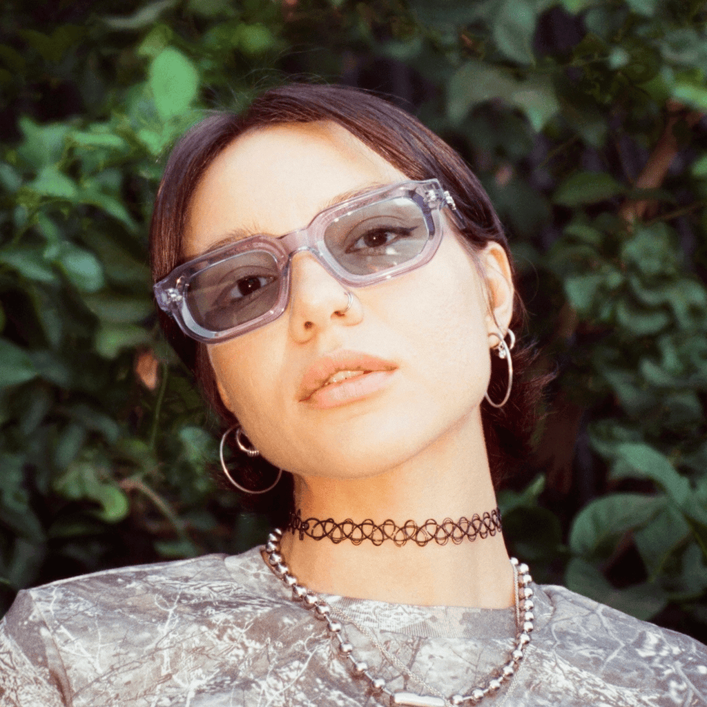Castanza Sunglasses (Grey / Purple)