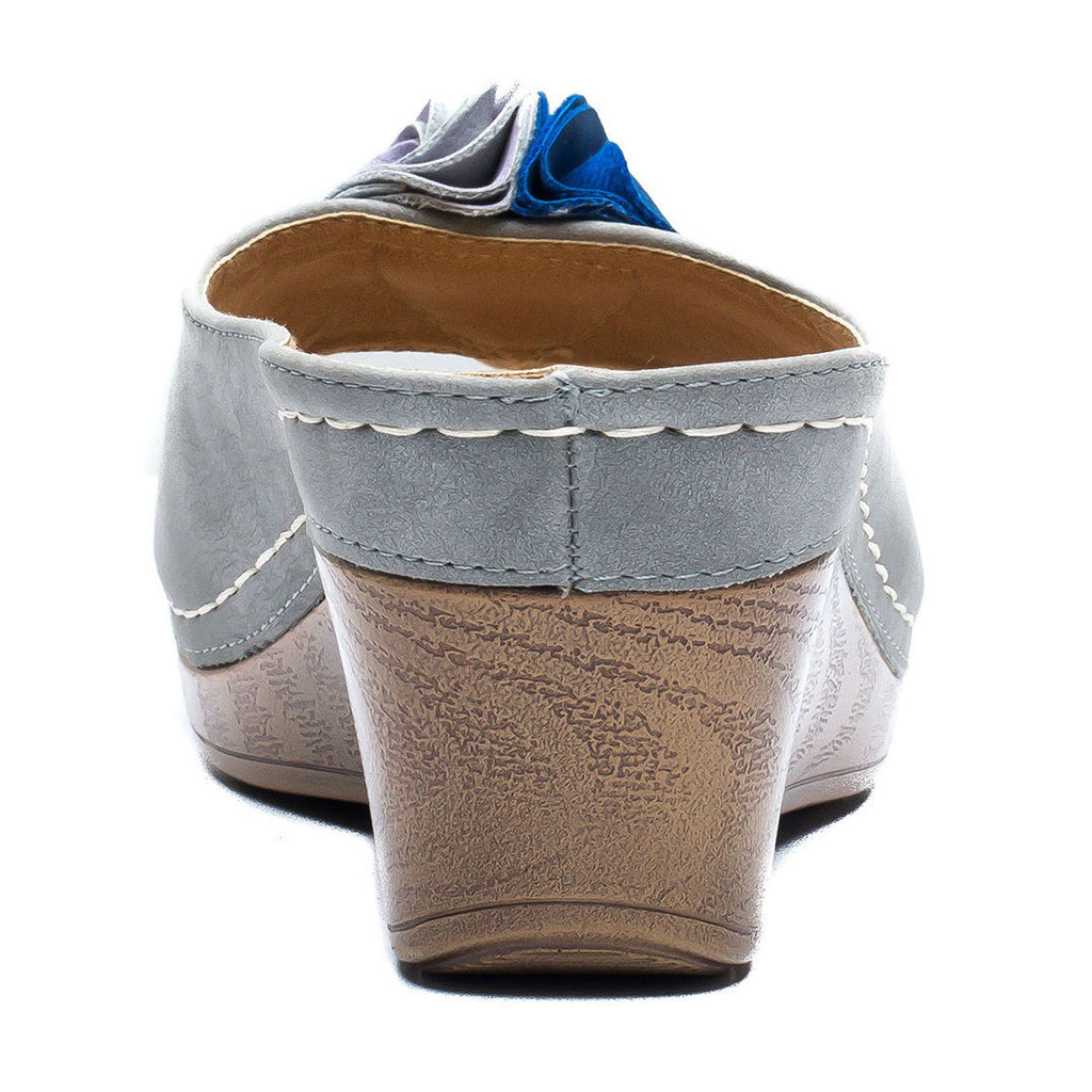 Women's Sydney Grey Wedge Sandals