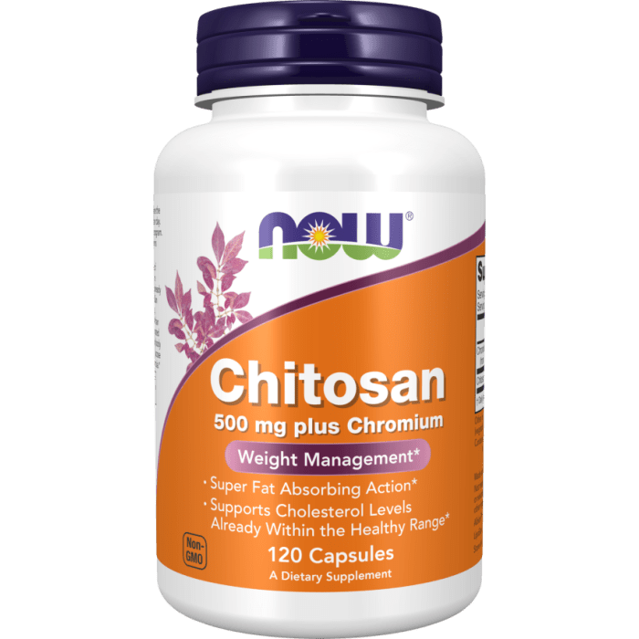 Now Foods Chitosan 500 mg plus Chromium 120 Vcaps - 2025