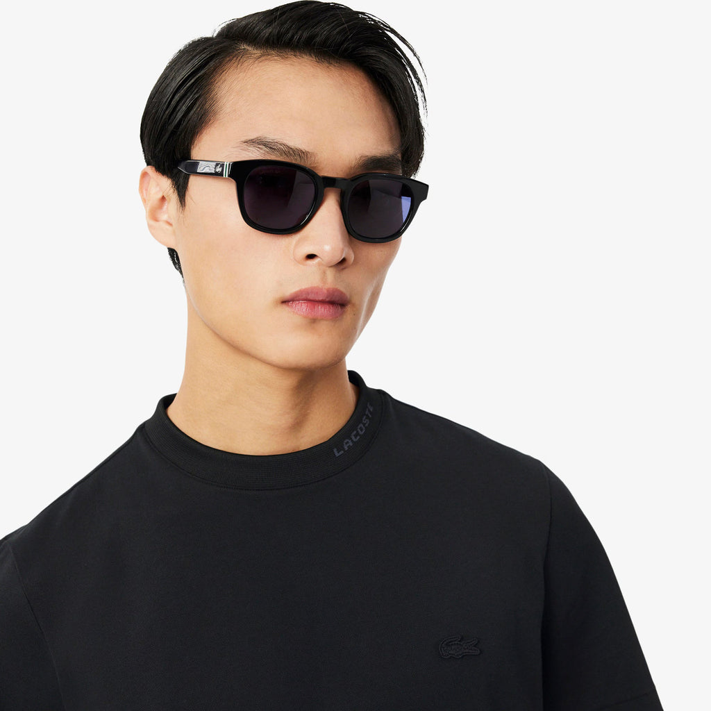T-shirt piqué Lacoste - Noir