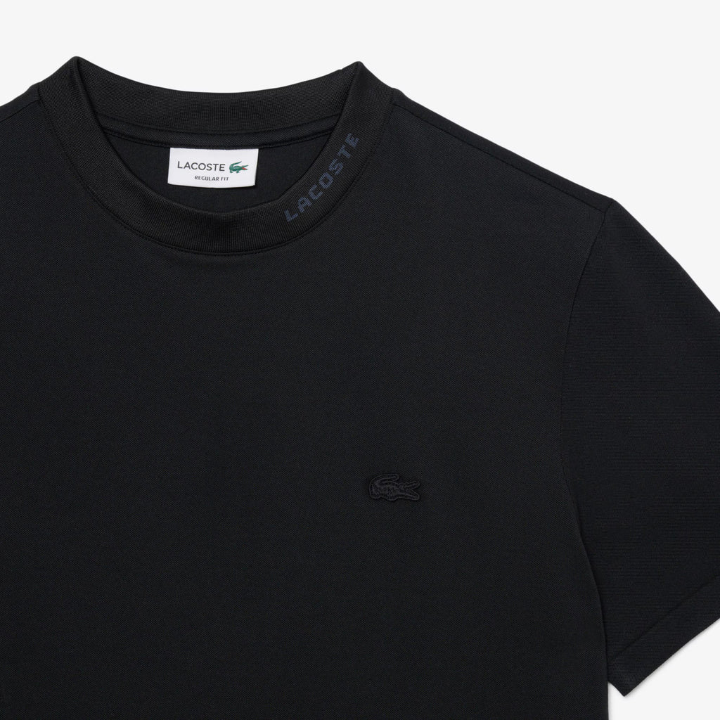 T-shirt piqué Lacoste - Noir