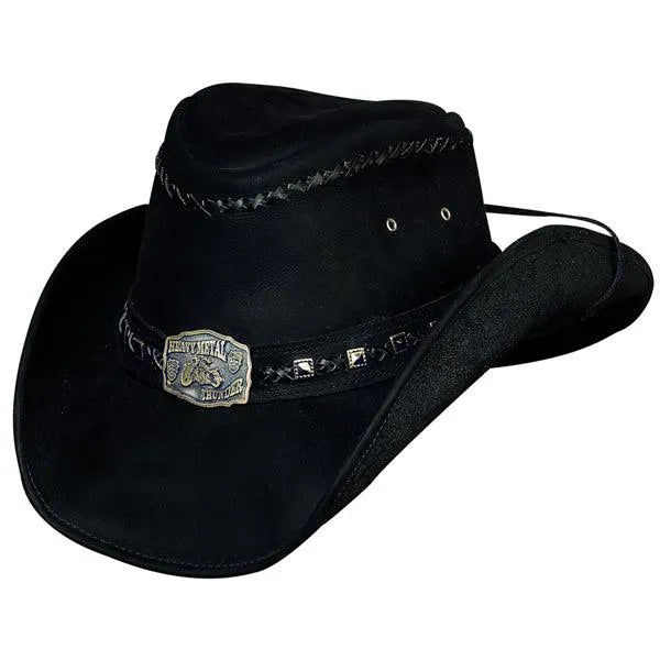 Bullhide Thunder Struck - Chapeau de cowboy en cuir