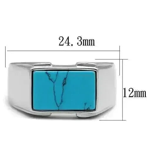 TK3000 - Bague en acier inoxydable (sans placage) ultra-polie avec