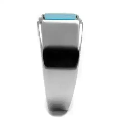 TK3000 - Bague en acier inoxydable (sans placage) ultra-polie avec