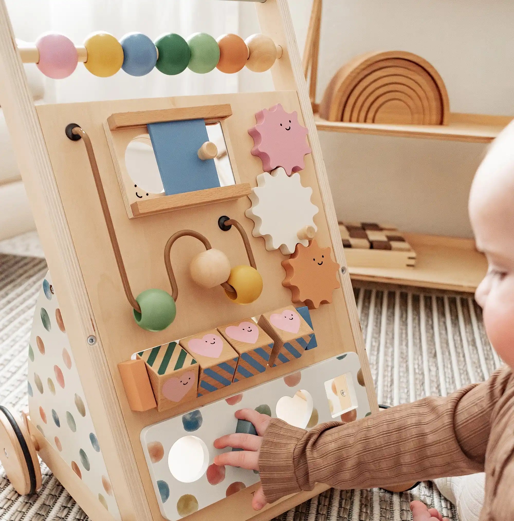 Marchette polyvalente en bois naturel Tiny Land®