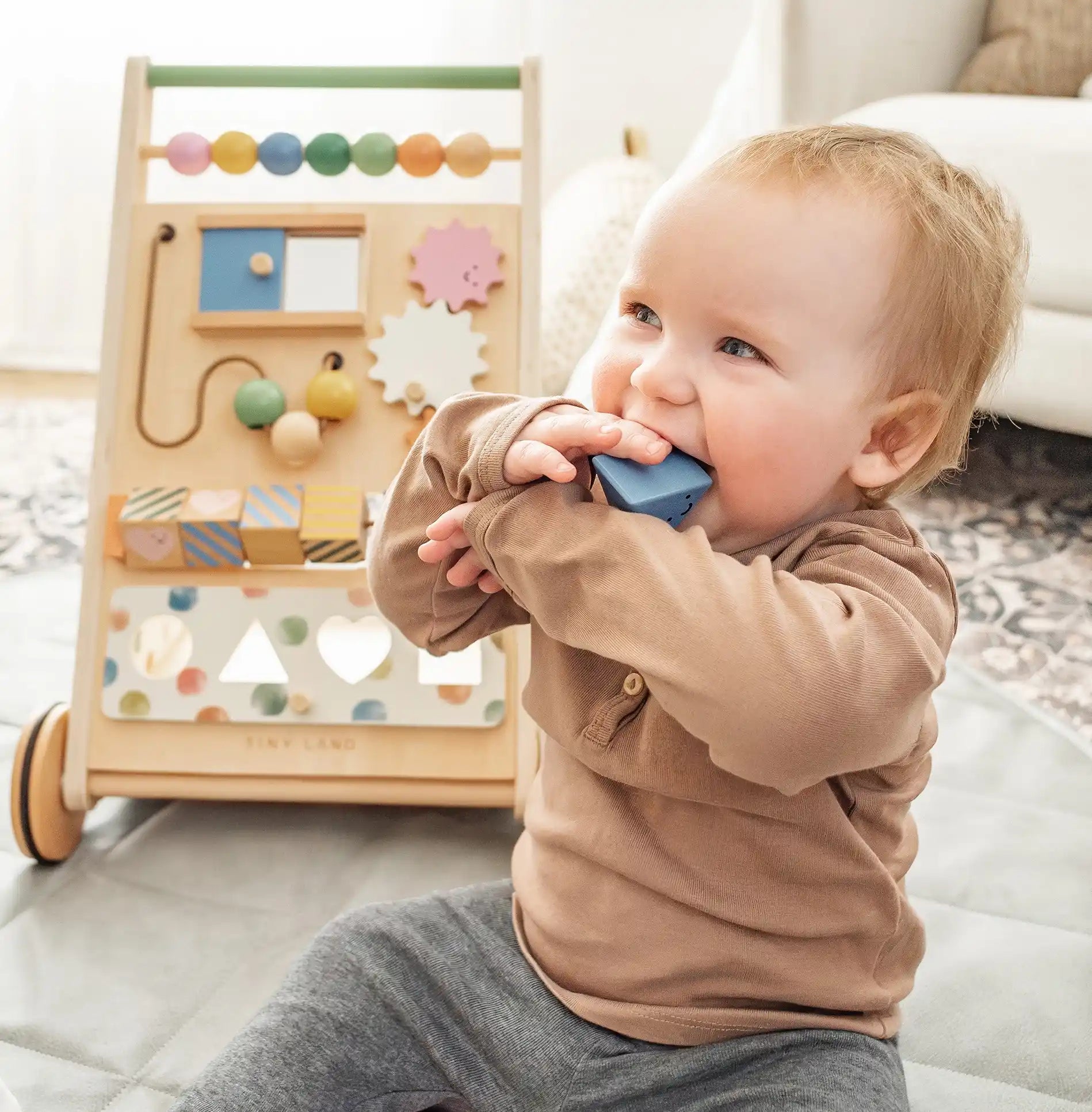 Marchette polyvalente en bois naturel Tiny Land®