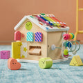 Cube d'activités Tiny Land® La maisonnette - Arc-en-ciel