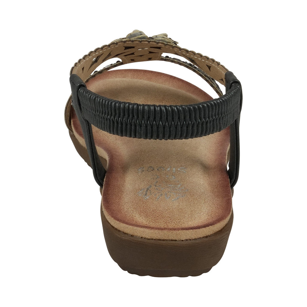 Sandales Plates Noires Toni