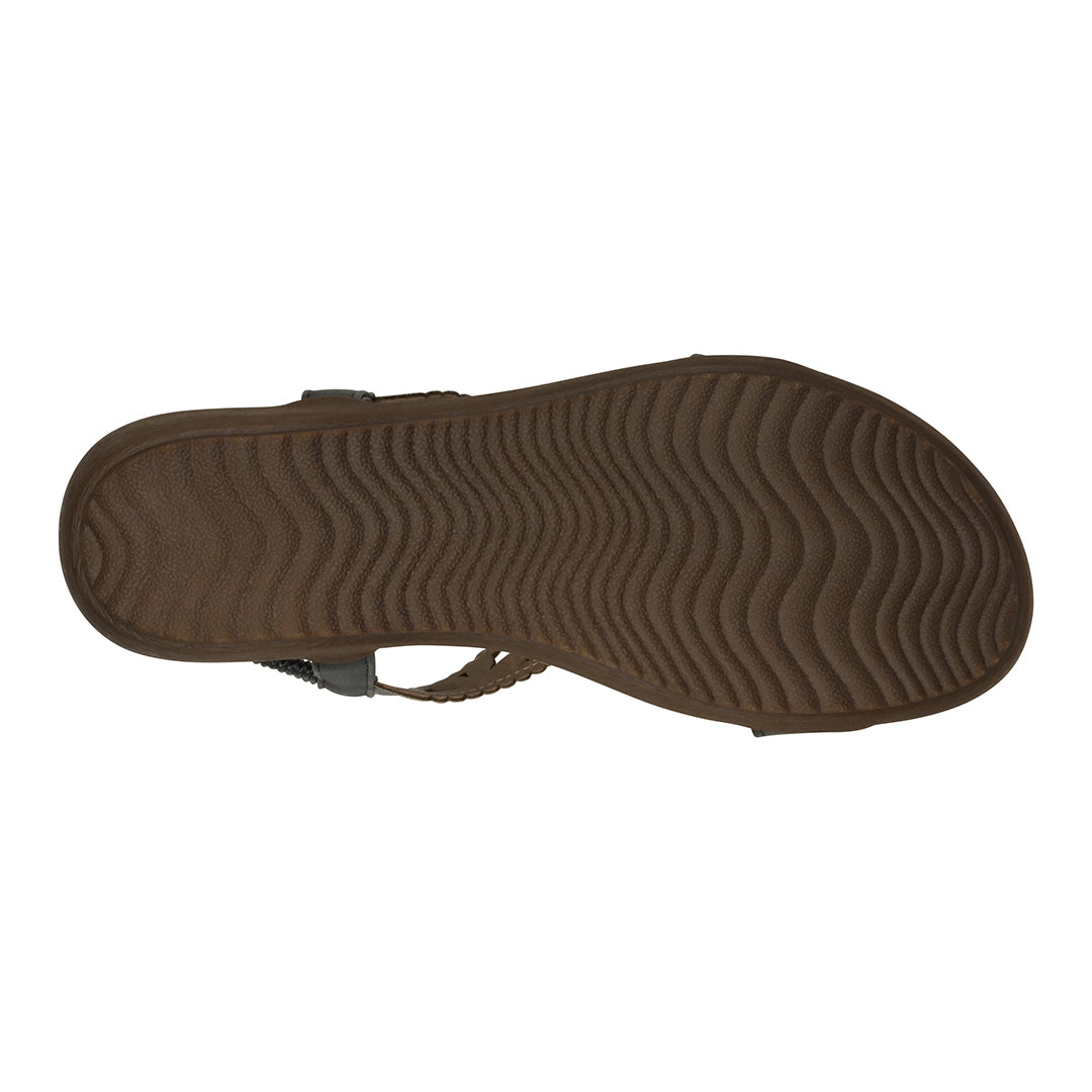 Sandales Plates Noires Toni