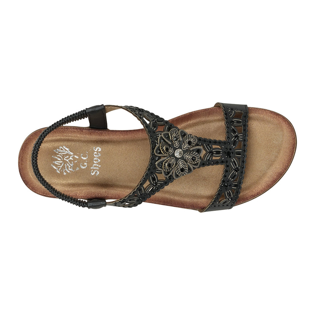 Sandales Plates Noires Toni