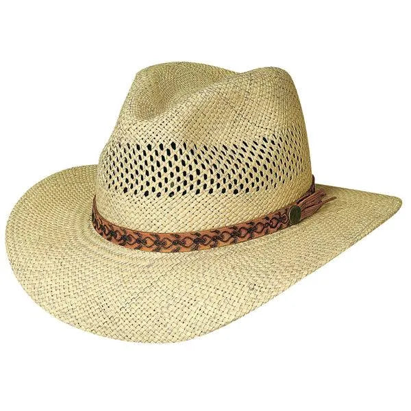 Bullhide Tropical Breeze - Chapeau d'extérieur en paille de Panama