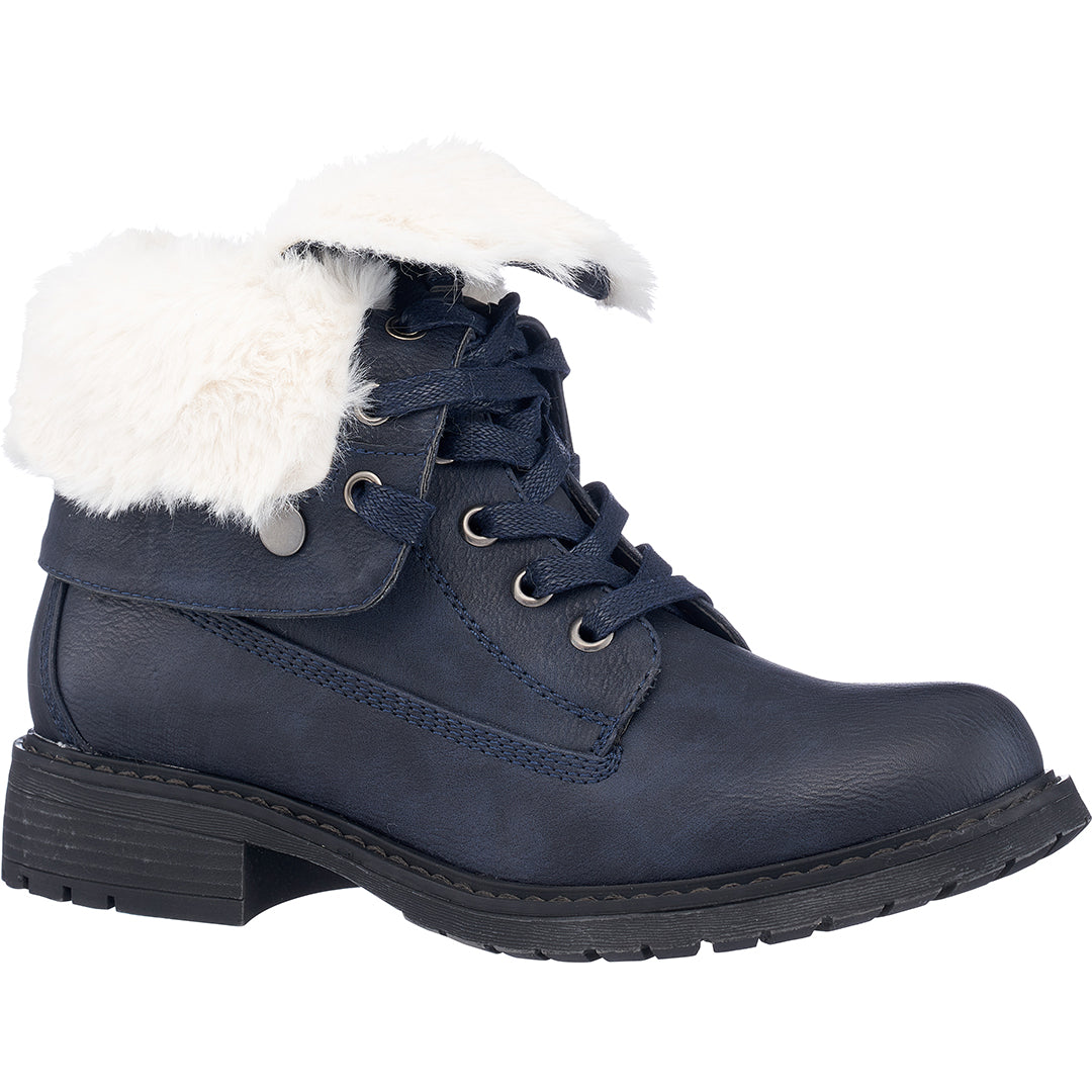 Bottine de combat Trudie Navy