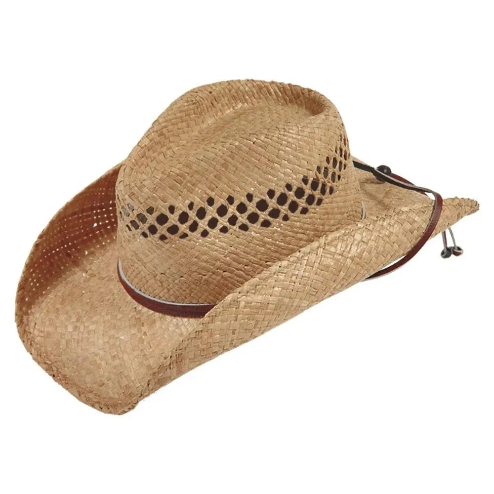 Stetson Bridger - Chapeau de cowboy en paille malléable