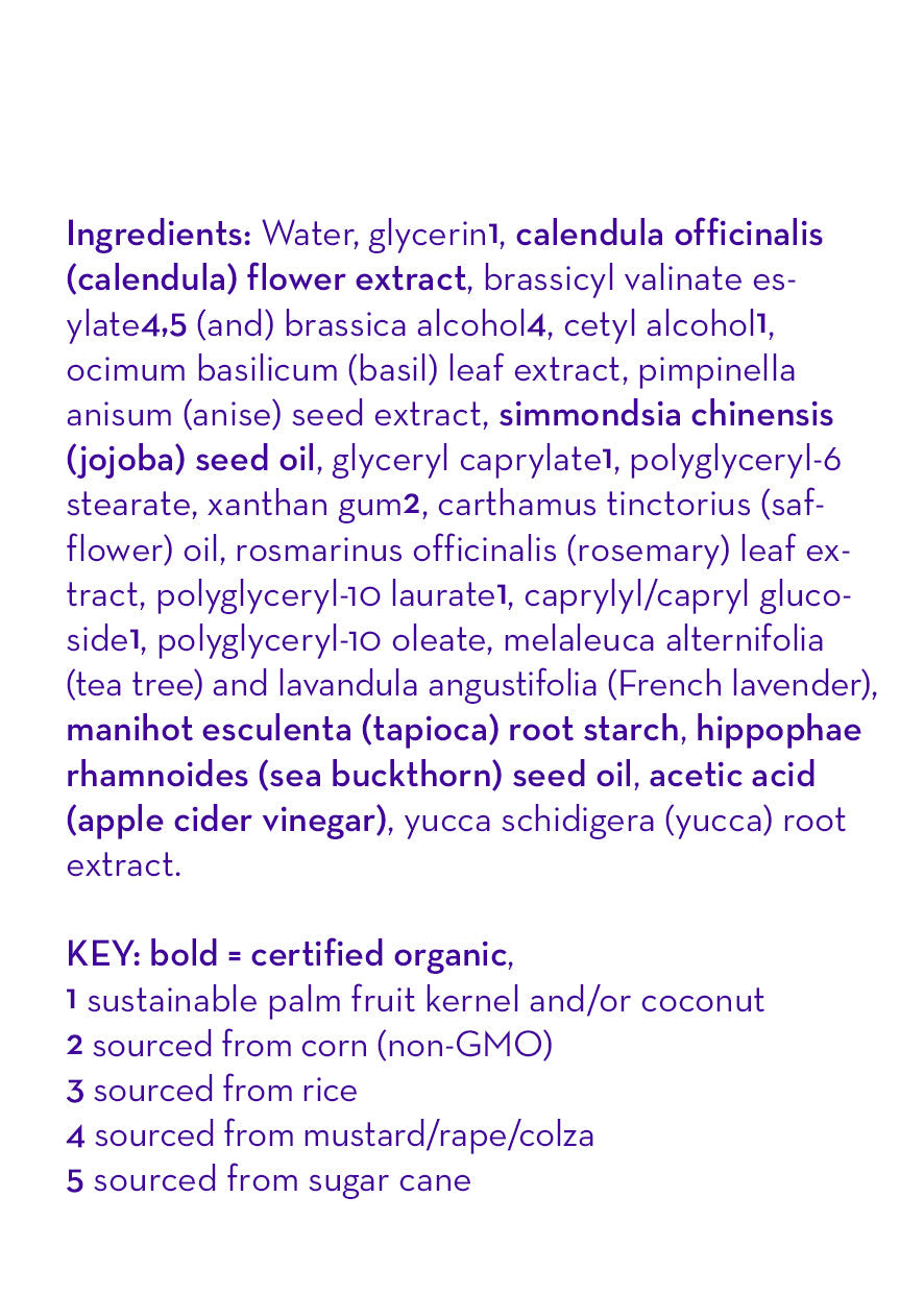 Après-shampooing arbre à thé et lavande