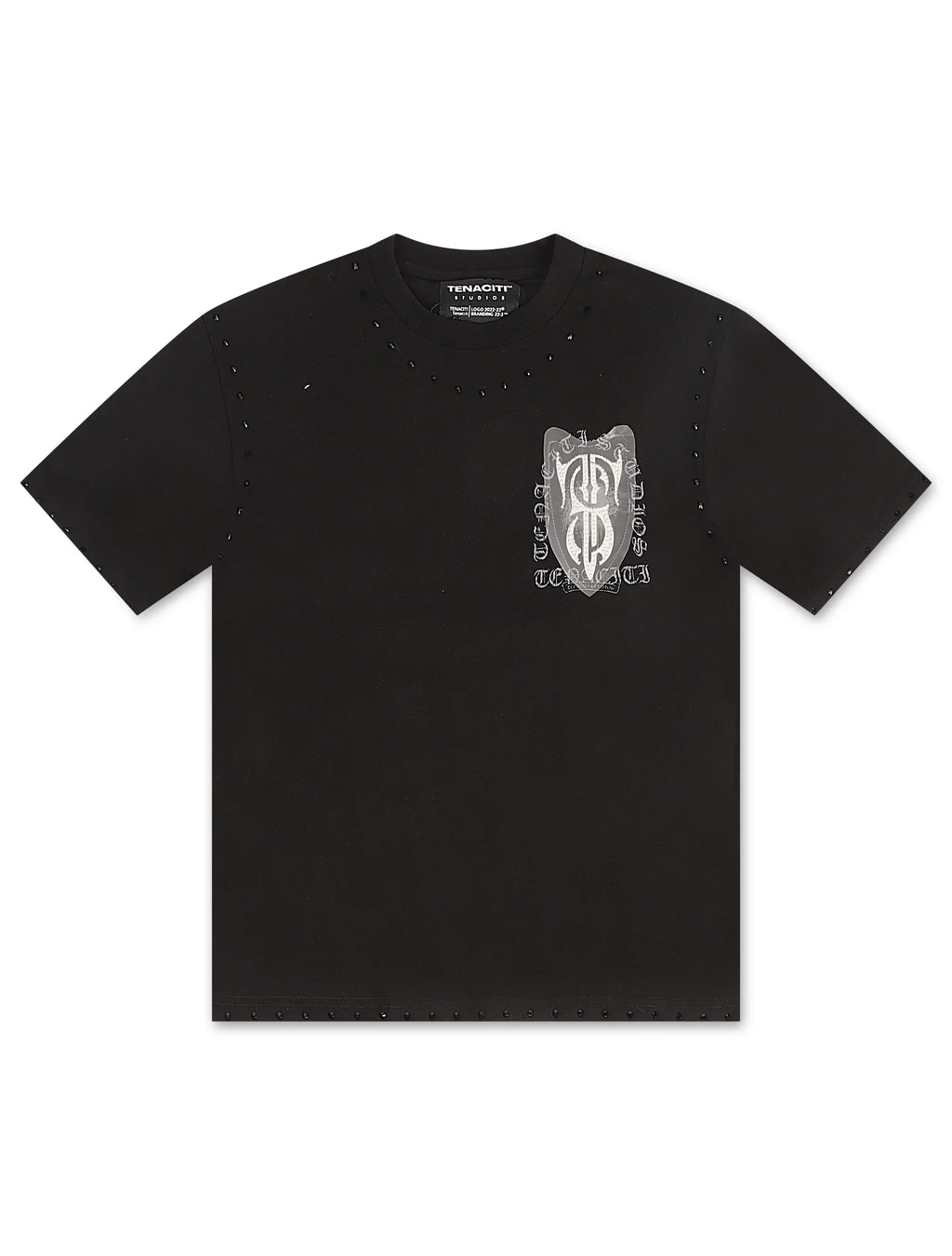 T-shirt Lumineux Tenacious Tenaciti - Noir