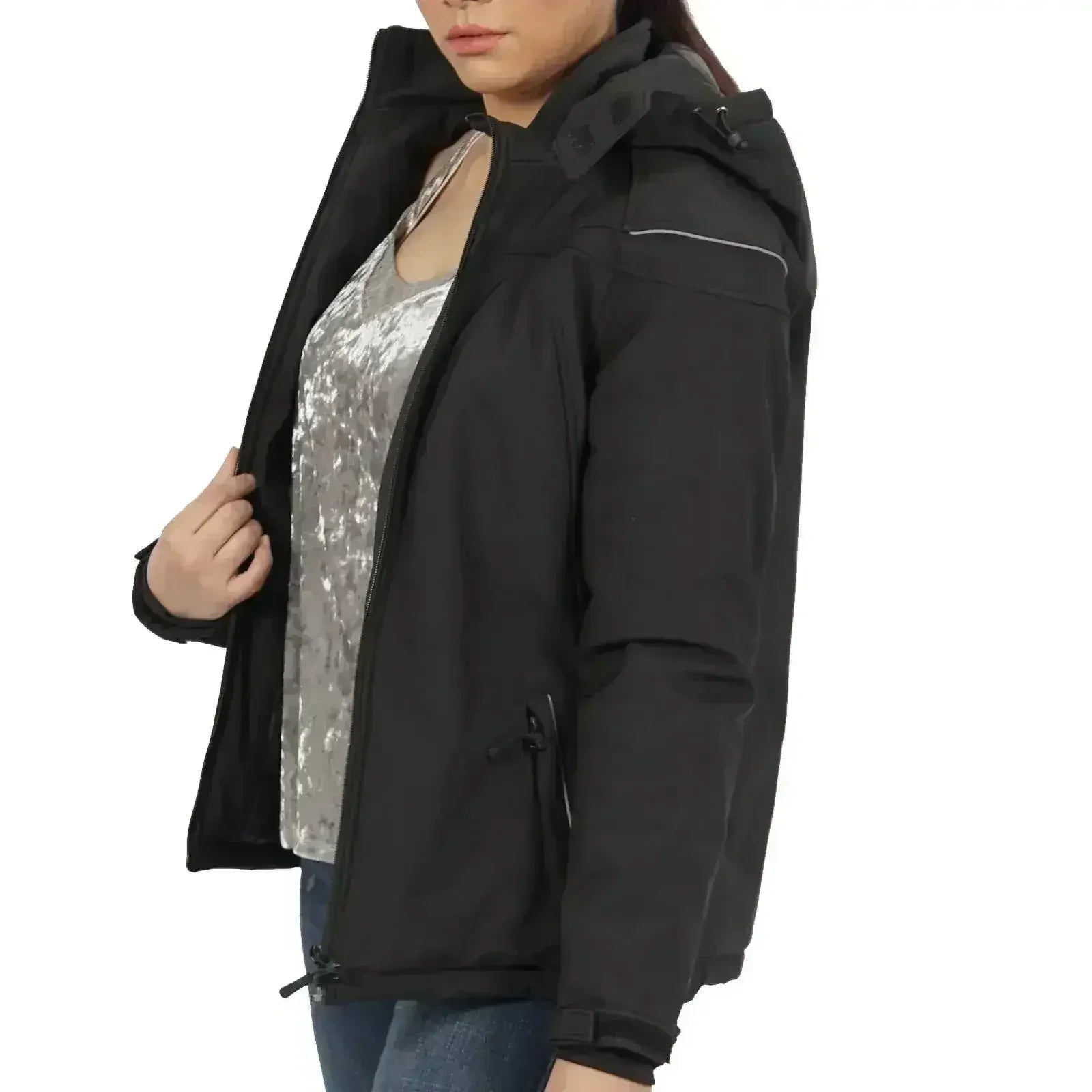 Veste en textile matelassé Terri