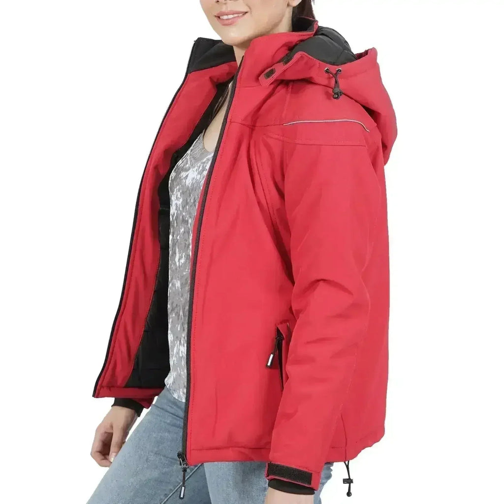 Veste en textile matelassé Terri