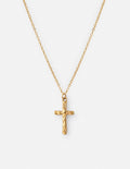 Collier Croix Texturé