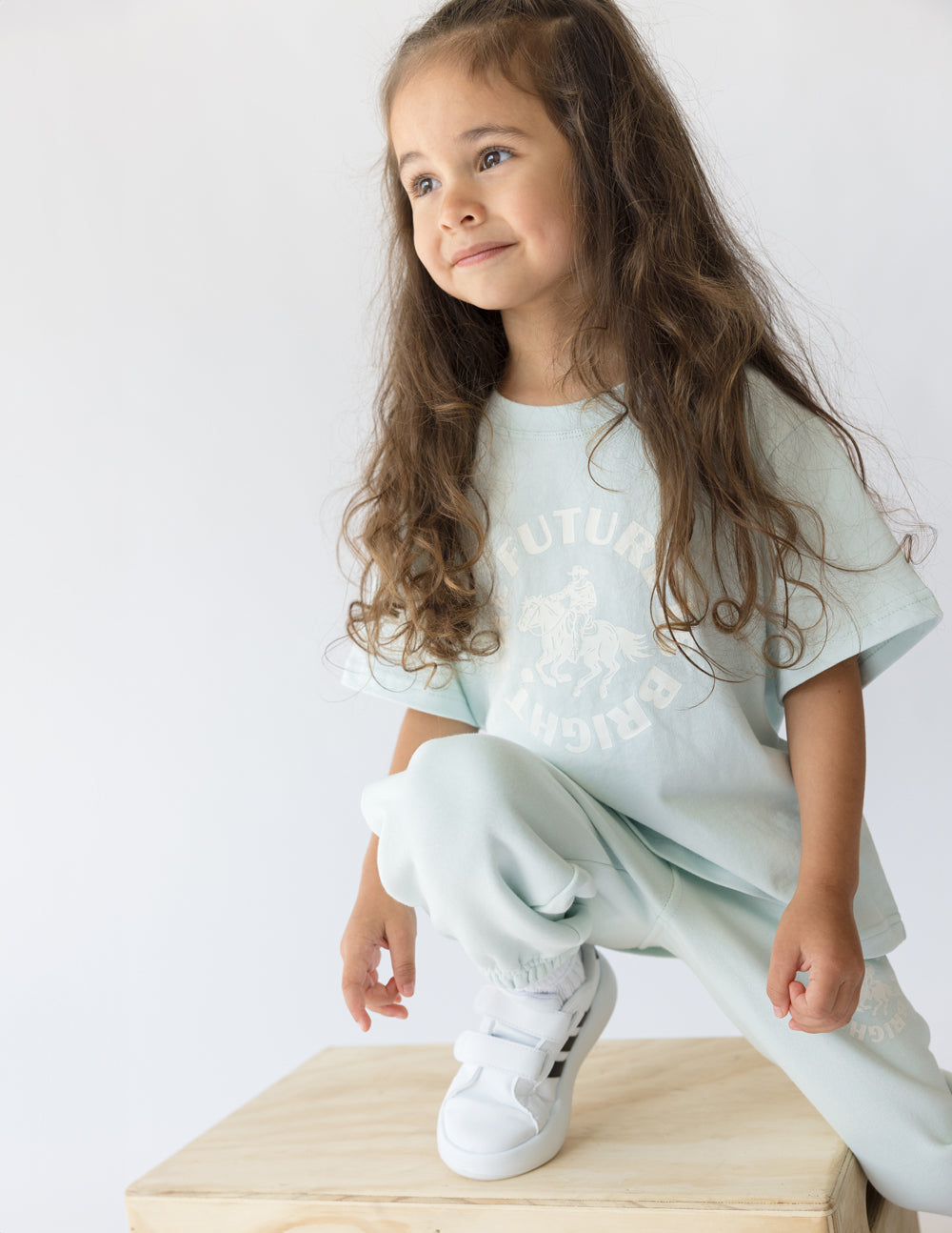 T-shirt enfant "L'avenir est brillant"