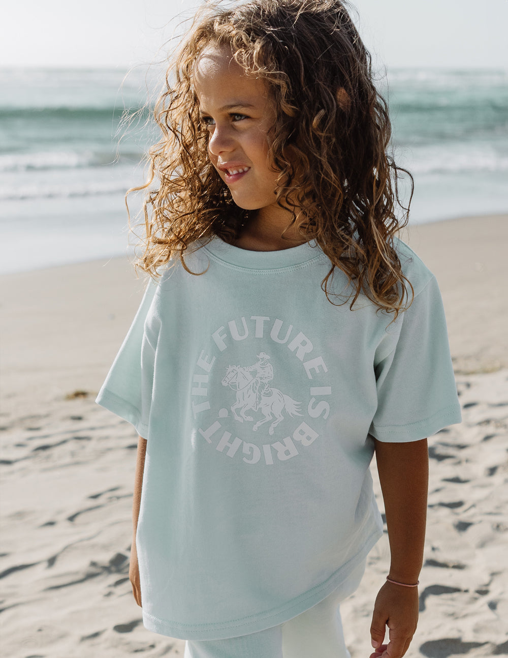 T-shirt enfant "L'avenir est brillant"