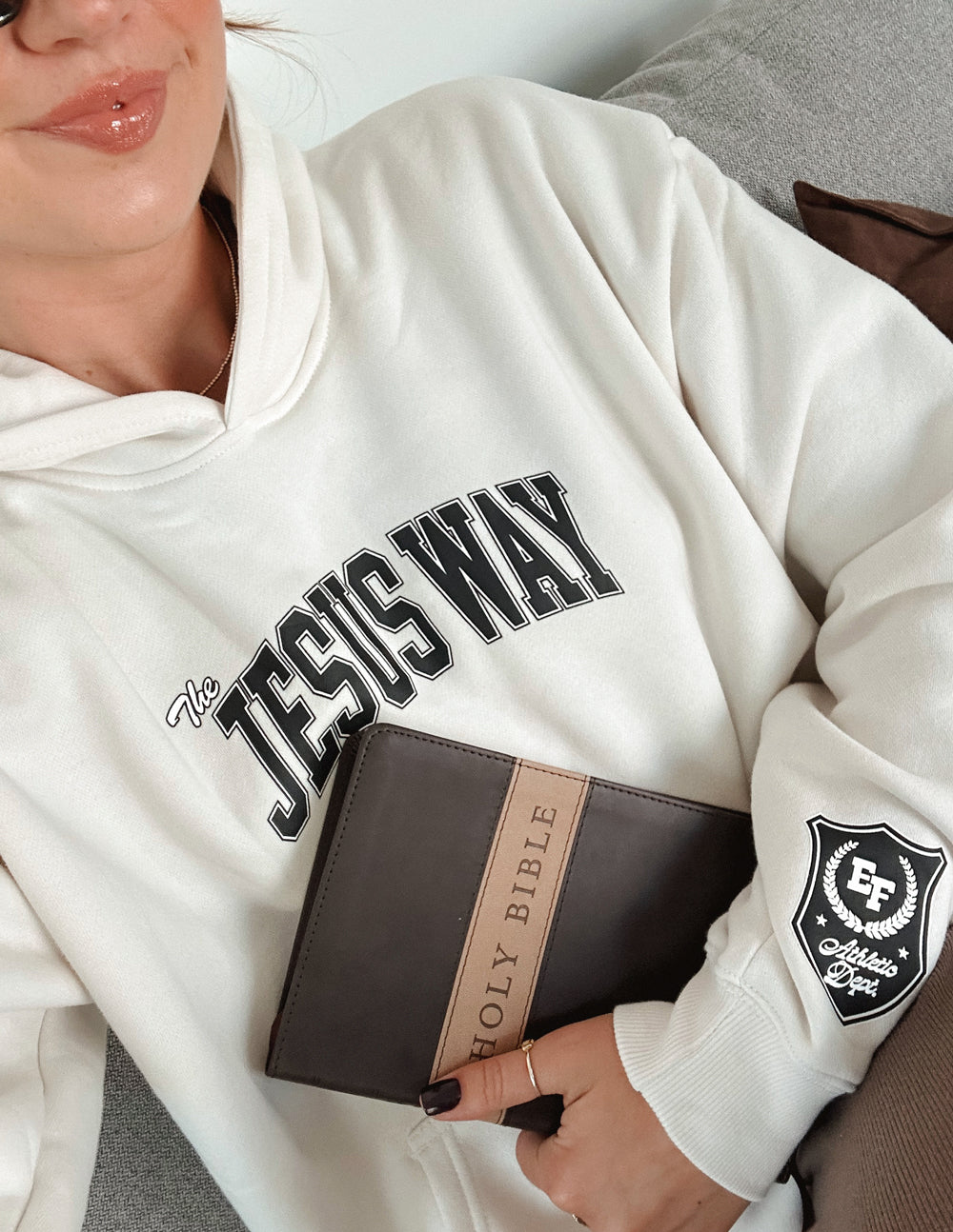Le sweat à capuche unisexe The Jesus Way