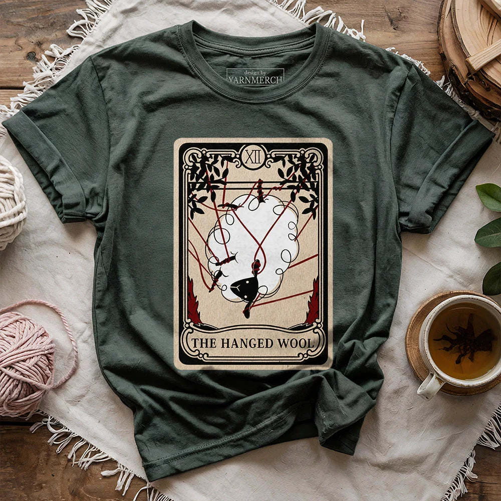 Le T-shirt en laine suspendue