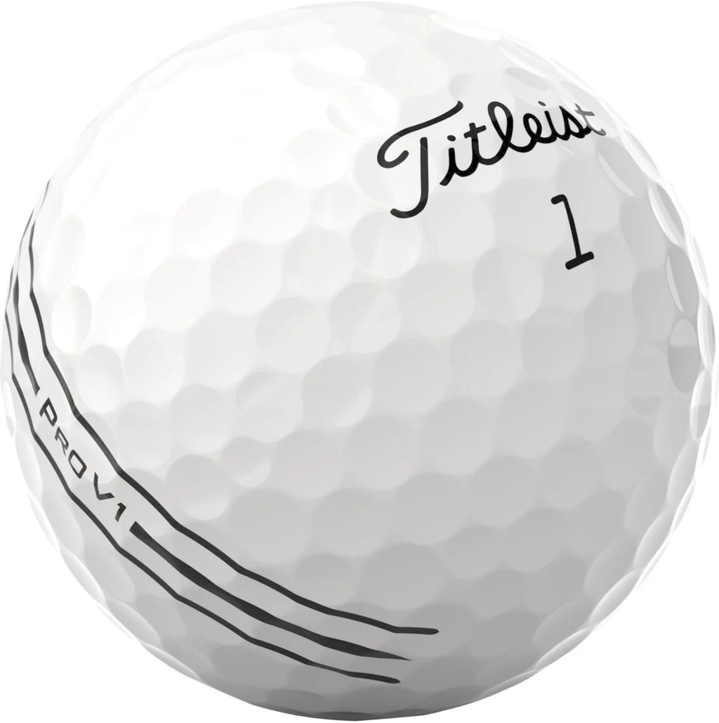 Balles de golf Titleist Pro V1 alignement amélioré 2026