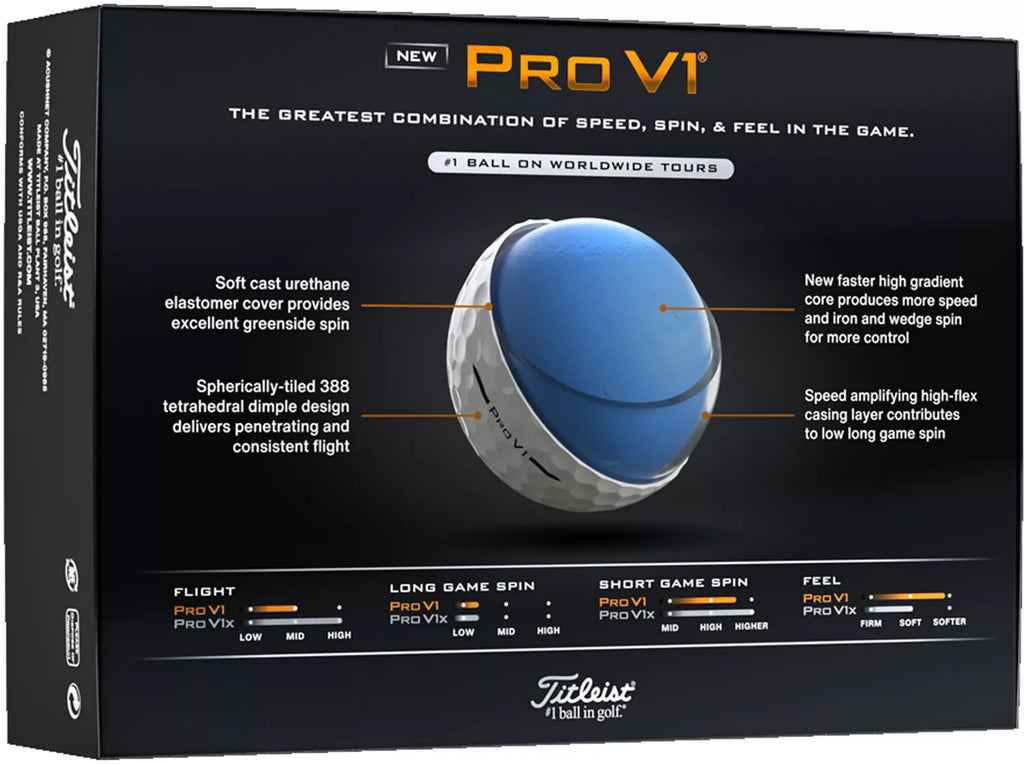 Ballon de golf Titleist Pro V1 2026