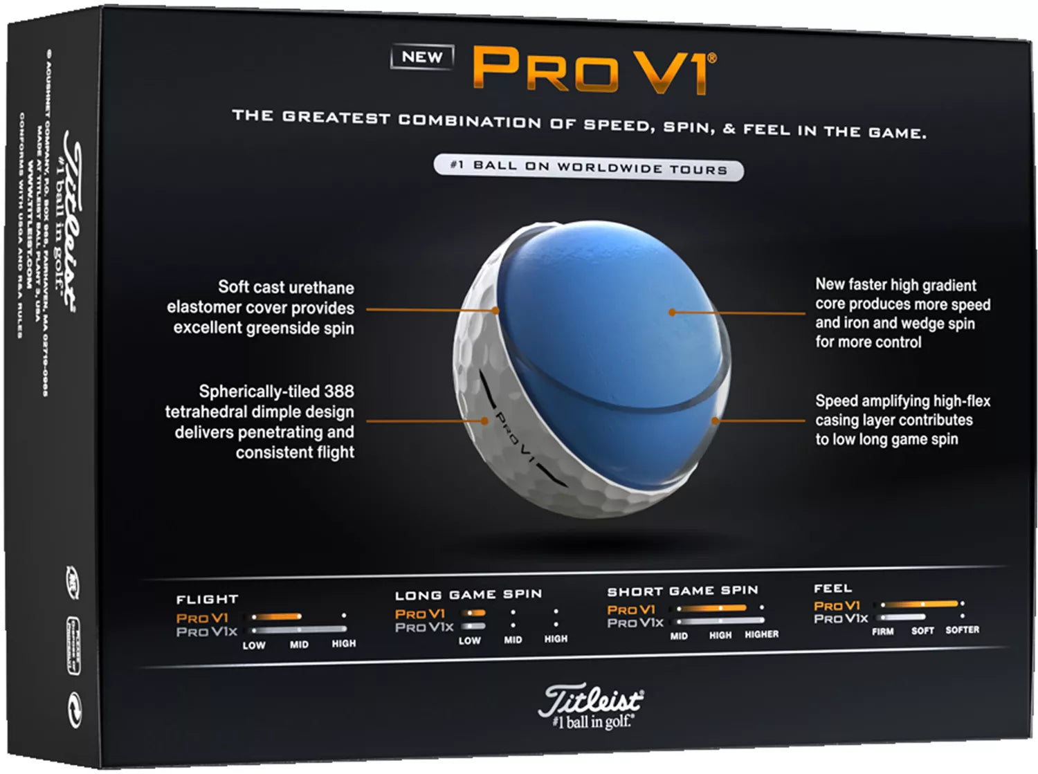 Ballon de golf Titleist Pro V1 2026