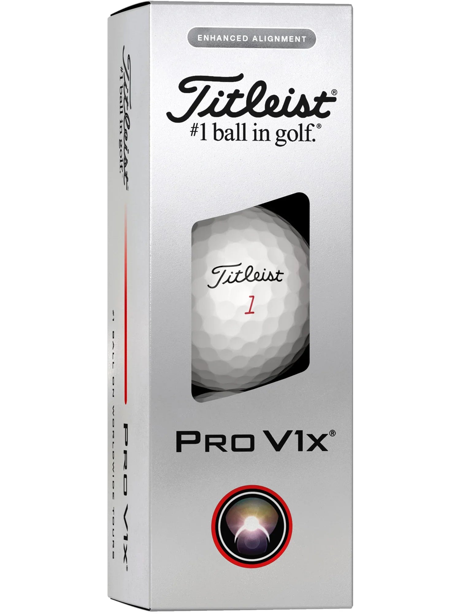 Balles de golf Titleist 2026 Pro V1x alignement amélioré