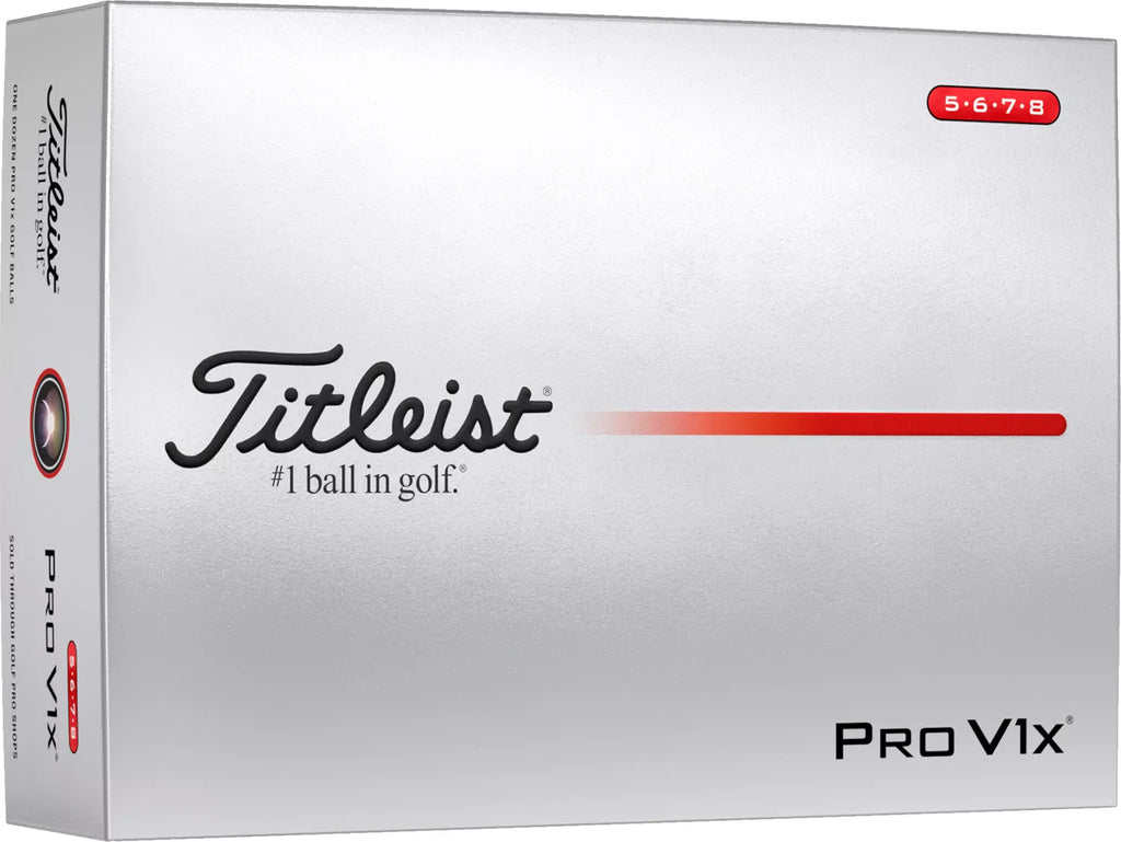 Titleist Balles de golf Pro V1x Gros Numéro 2026