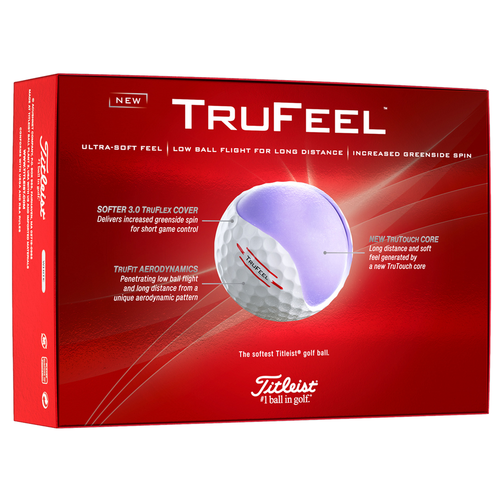 Balles de golf Titleist TruFeel 2024
