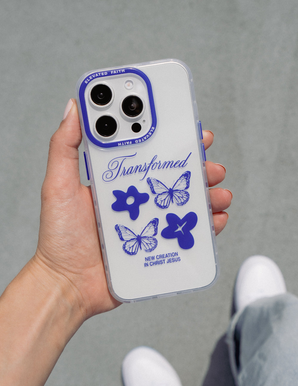 Coque de téléphone transformée