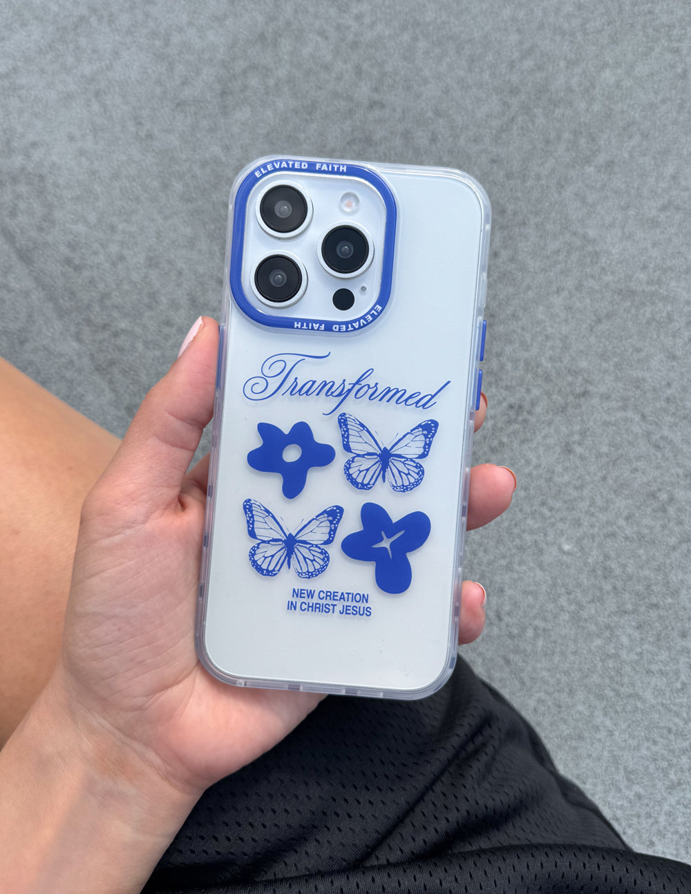 Coque de téléphone transformée