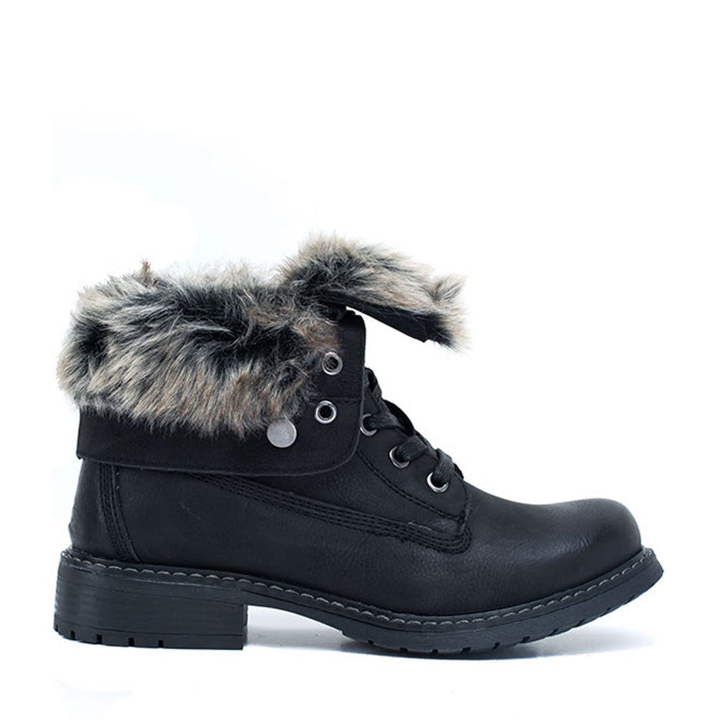 Bottines de combat Trudie Black