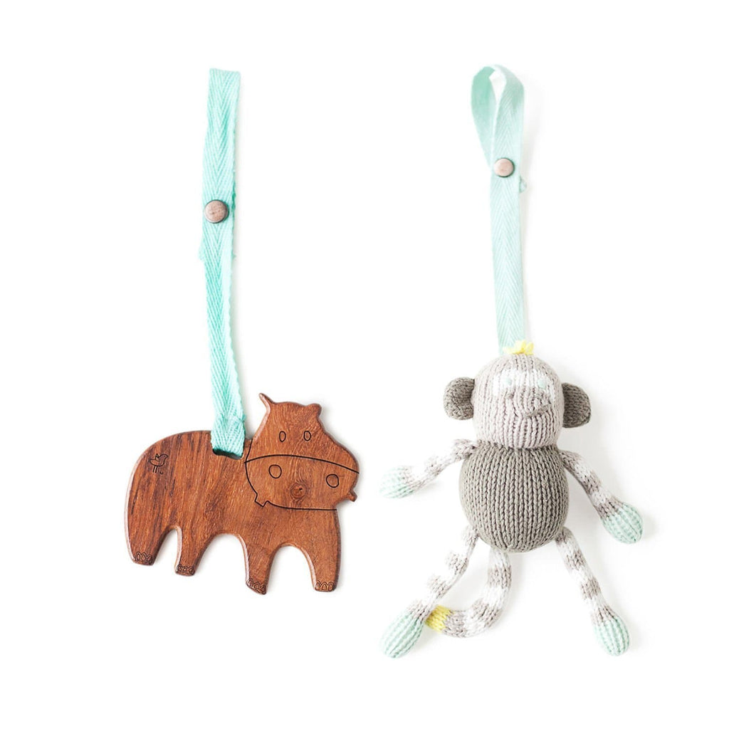 2 jouets de poussette | Henry & Theo