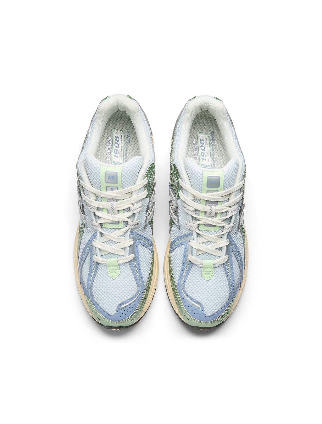 Baskets New Balance Femme 1906 - Vert Métallisé