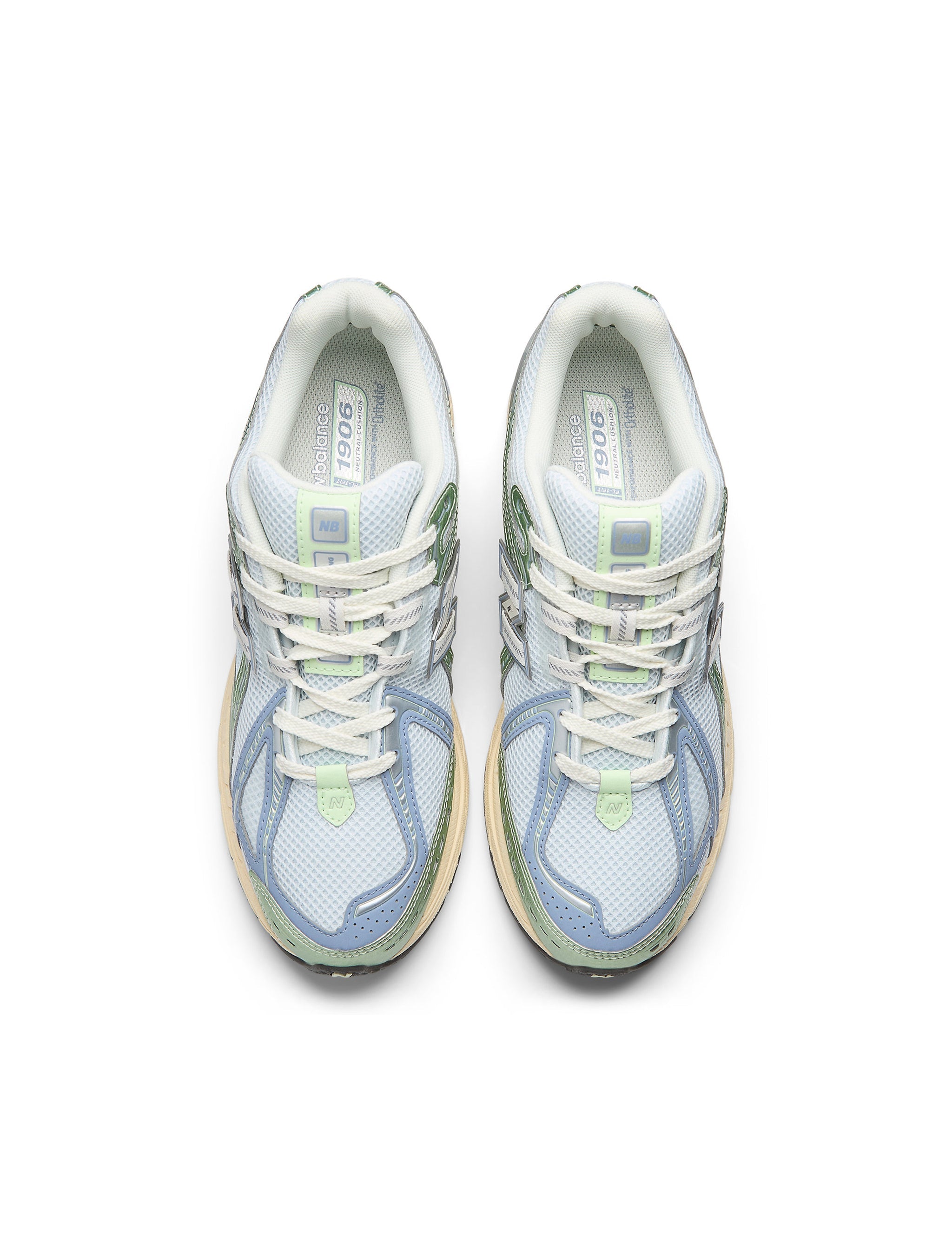 Baskets New Balance Femme 1906 - Vert Métallisé