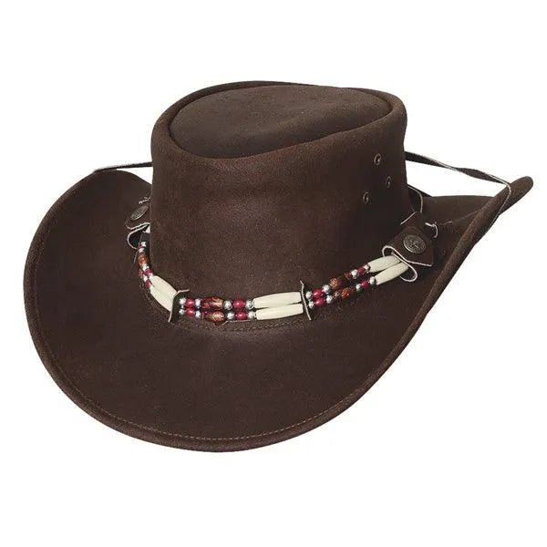 Bullhide Uplander - Chapeau Australien en Cuir
