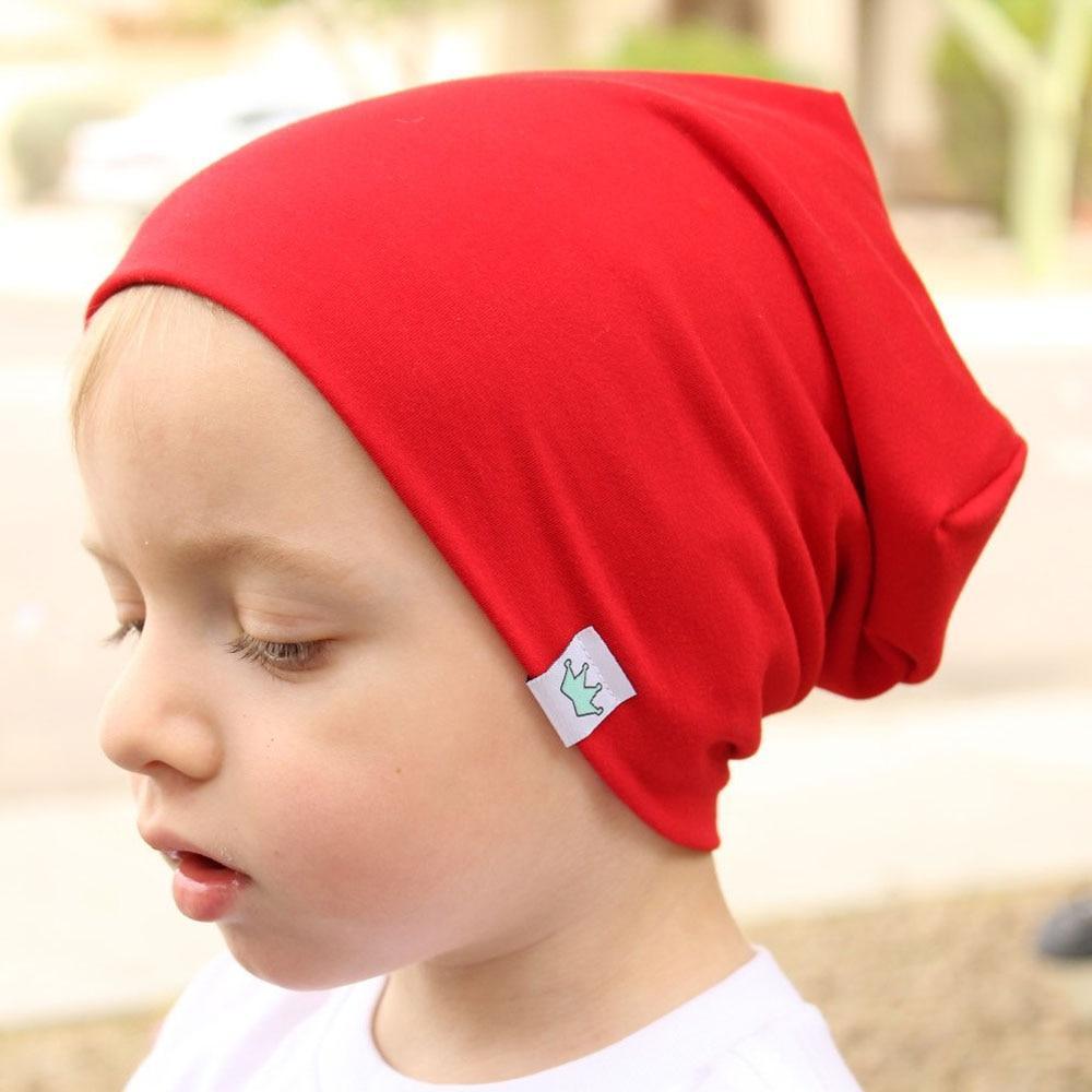 Chapeaux en Coton Tricoté Mignon Tendance Élégante Garçons et Filles Modernes pour Bébés et Enfants