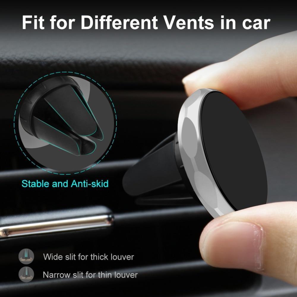 Support De Téléphone Magnétique De Voiture Rotatif À 360 Degrés Support De Téléphone De Voiture Support Magnétique Pour Téléphone De Voiture
