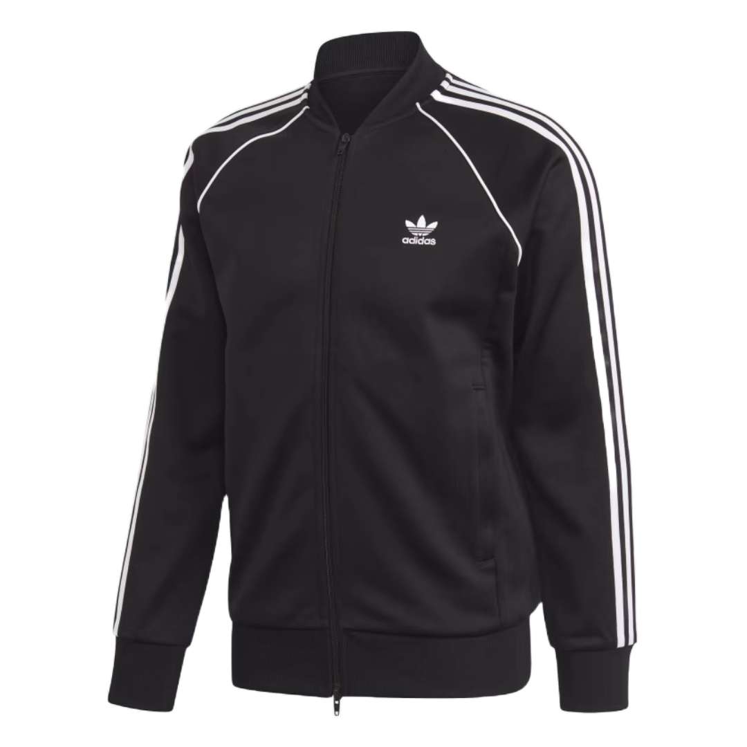 Veste de survêtement Superstar adidas Originals pour homme - Noir